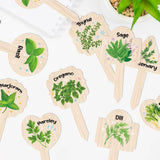 Maxbell 15x Plant Label Signs Reusable Plant Labels for Garden Potted Plants Flowers