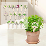 Maxbell 15x Plant Label Signs Reusable Plant Labels for Garden Potted Plants Flowers