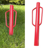 Maxbell Fence Post Driver Heavy Duty with Handles for Residential Landscaping Garden