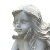 Maxbell Mermaid Statue Collectible Waterproof Home Ornament for Garden Yard Entryway