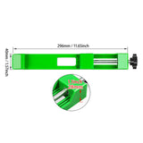 Maxbell Adjustable Cutting Machine Base Guide Professional Sturdy Wood Cutting Guide Green Black Knob