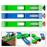 Maxbell Adjustable Cutting Machine Base Guide Professional Sturdy Wood Cutting Guide Green Black Knob