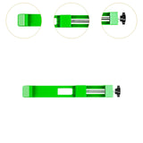 Maxbell Adjustable Cutting Machine Base Guide Professional Sturdy Wood Cutting Guide Green Black Knob