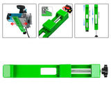 Maxbell Adjustable Cutting Machine Base Guide Professional Sturdy Wood Cutting Guide Green Black Knob