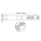 Maxbell Adjustable Cutting Machine Base Guide Professional Sturdy Wood Cutting Guide Blue Red Knob