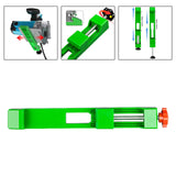 Maxbell Adjustable Cutting Machine Base Guide Professional Sturdy Wood Cutting Guide Green Red Knob