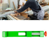 Maxbell Adjustable Cutting Machine Base Guide Professional Sturdy Wood Cutting Guide Green Red Knob