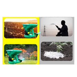 Maxbell Seed Spreader Reusable Fertilizer Dispenser for Greenhouse Backyard Farmland
