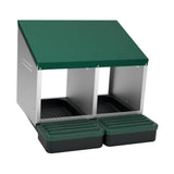 Chicken Nesting Box Easy Egg Collection Laying Box for Hens Poultry Chickens