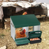 Chicken Nesting Box Easy Egg Collection Laying Box for Hens Poultry Chickens