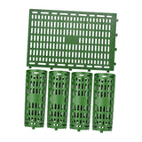 Maxbell 5Pcs Expandable Plant Cover Garden Lawn Saplings Tree Trunk Guard Protectors Green