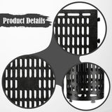 Maxbell 5Pcs Expandable Plant Cover Garden Lawn Saplings Tree Trunk Guard Protectors Black