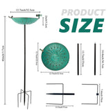 Maxbell Bird Feeder Stand Multiuse Garden Decoration Removable for Farm Outdoor Yard