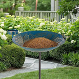 Maxbell Outdoor Bird Feeder Easy to Clean Sturdy Bird Bath for Backyard Yard Outdoor