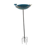 Maxbell Outdoor Bird Feeder Easy to Clean Sturdy Bird Bath for Backyard Yard Outdoor
