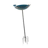 Maxbell Outdoor Bird Feeder Easy to Clean Sturdy Bird Bath for Backyard Yard Outdoor
