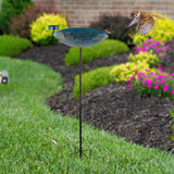 Maxbell Outdoor Bird Feeder Easy to Clean Sturdy Bird Bath for Backyard Yard Outdoor