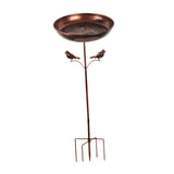 Maxbell Garden Bird Bath Versatile Garden Decor for Lawn Backyard Courtyard