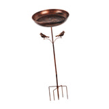 Maxbell Garden Bird Bath Versatile Garden Decor for Lawn Backyard Courtyard