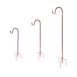 Maxbell Shepherds Hook Outdoor Garden Hook for Wind Chimes Plant Baskets Bird Feeder 80cm height