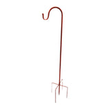 Maxbell Shepherds Hook Outdoor Garden Hook for Wind Chimes Plant Baskets Bird Feeder 120cm height