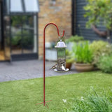 Maxbell Shepherds Hook Outdoor Garden Hook for Wind Chimes Plant Baskets Bird Feeder 120cm height