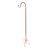 Maxbell Shepherds Hook Outdoor Garden Hook for Wind Chimes Plant Baskets Bird Feeder 160cm height