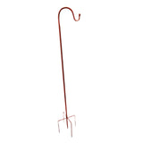 Maxbell Shepherds Hook Outdoor Garden Hook for Wind Chimes Plant Baskets Bird Feeder 160cm height