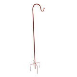 Maxbell Shepherds Hook Outdoor Garden Hook for Wind Chimes Plant Baskets Bird Feeder 160cm height