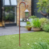 Maxbell Shepherds Hook Outdoor Garden Hook for Wind Chimes Plant Baskets Bird Feeder 160cm height