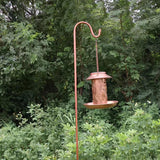 Maxbell Shepherds Hook Outdoor Garden Hook for Wind Chimes Plant Baskets Bird Feeder 160cm height