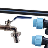 Maxbell Gallon IBC Tote Hose Adapter with Faucet Valve Replacement IBC Tote Fittings