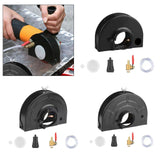 Maxbell Angle Grinder Shield Set Surface Cover with Water Hose