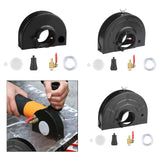 Maxbell Angle Grinder Shield Set Surface Cover with Water Hose