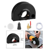 Maxbell Angle Grinder Shield Set Surface Cover with Water Hose