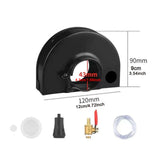 Maxbell Angle Grinder Shield Set Surface Cover with Water Hose