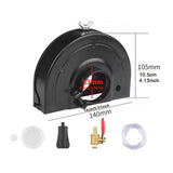Maxbell Angle Grinder Shield Set Surface Cover with Water Hose