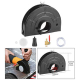 Maxbell Angle Grinder Shield Set Surface Cover with Water Hose