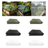 Maxbell Garden Netting Barrier 2.4M Width Row Cover for Raised Beds Blueberry Bushes Length 4M Green