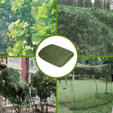 Maxbell Garden Netting Barrier 2.4M Width Row Cover for Raised Beds Blueberry Bushes Length 4M Green