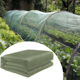 Maxbell Garden Netting Barrier 2.4M Width Row Cover for Raised Beds Blueberry Bushes Length 4M Green