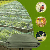 Maxbell Garden Netting Barrier 2.4M Width Row Cover for Raised Beds Blueberry Bushes Length 6M Green