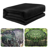 Maxbell Garden Netting Barrier 2.4M Width Row Cover for Raised Beds Blueberry Bushes Length 4M Black