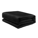 Maxbell Garden Netting Barrier 2.4M Width Row Cover for Raised Beds Blueberry Bushes Length 4M Black