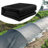 Maxbell Garden Netting Barrier 2.4M Width Row Cover for Raised Beds Blueberry Bushes Length 4M Black