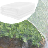 Maxbell Garden Netting Barrier 2.4M Width Row Cover for Raised Beds Blueberry Bushes Length 4M White