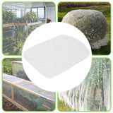 Maxbell Garden Netting Barrier 2.4M Width Row Cover for Raised Beds Blueberry Bushes Length 6M White