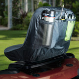Maxbell Lawn Mower Seat Cover Comfortable Sturdy Heavy Duty for 12.5''-14'' Backrest Gray