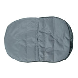 Maxbell Lawn Mower Seat Cover Comfortable Sturdy Heavy Duty for 12.5''-14'' Backrest Gray