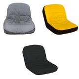 Maxbell Lawn Mower Seat Cover Comfortable Sturdy Heavy Duty for 12.5''-14'' Backrest Gray